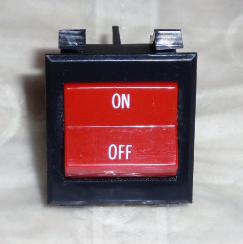 C &amp; K C222/J1 Rocker Switch 15 A 125 Vac 10 A 250 VAC  4 Pin Made in USA