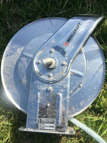 Stainless steel hose reel