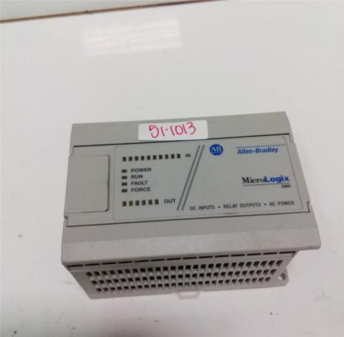 ALLEN BRADLEY MICROLOGIX CONTROLLER SERIES D 1761-L16BWA