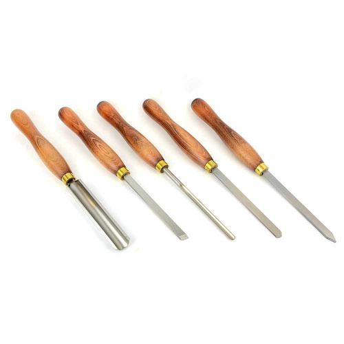 Big Horn 24280 5 Piece Wood Turning Set