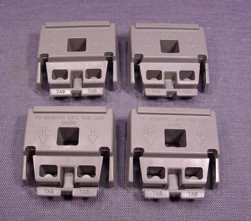 HP Agilent Hewlett Packard Test Equipment Snap on Feet Set of Four Light Gray