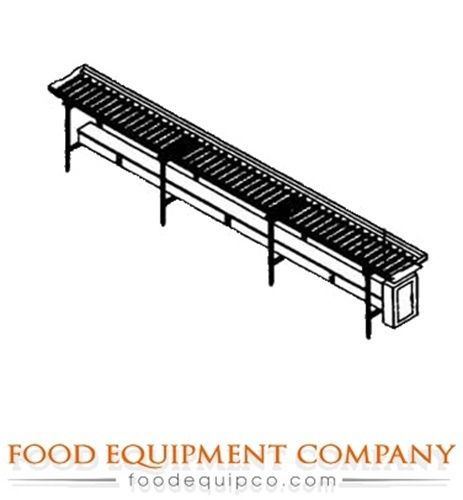 Piper src-14 conveyor tray make-up 14&#039;l pvc-rollers for sale