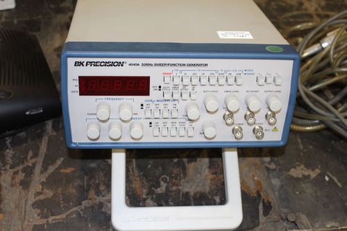 Bk precision 4040a 20 mhz sweep function generator   nice for sale