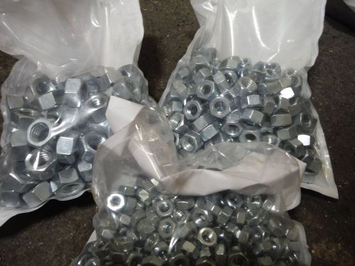 Hex nut assortment 1/4-20, 3/8-16, 1/2-13 (500pcs) zinc for sale