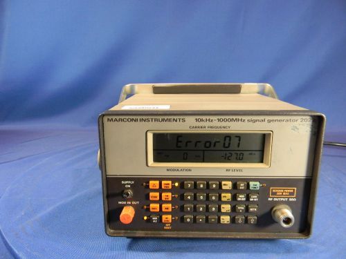 Aeroflex/IFR/Marconi 2022 1 GHz Signal Generator 30 Day Warranty