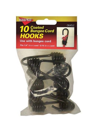 Keeper Corporation Bungee Cord Hooks Bagged 10 / Pack