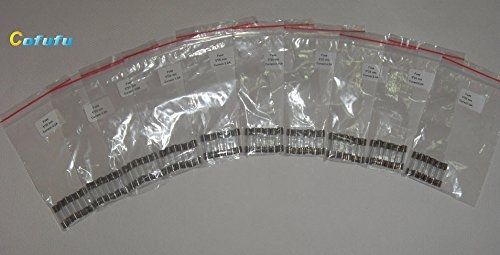 Cofufu GMA 200mA 500mA 1A 1.6A 2A 3.15A 4A 5A 8A 10A (Total 50 pcs) Fast-Blow