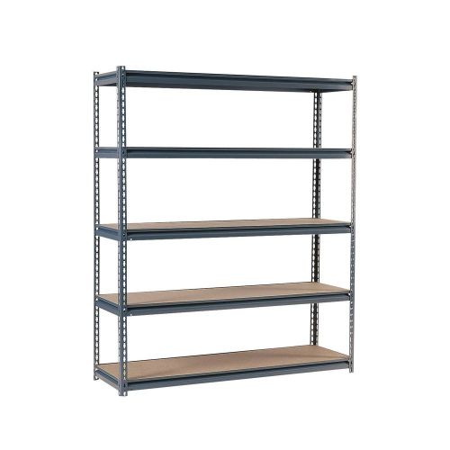 Heavy duty 16-gauge boltless steel shelving - 60&#034;w x 36&#034;d x 72&#034;h ab520683 for sale