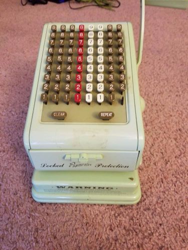 Working Paymaster Series 7000 Keyboard Ribbon Check Writer