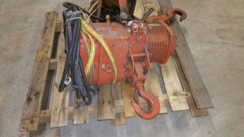 Harrington 3 ton Electric chain Hoist