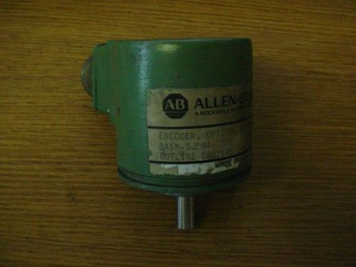 Allen Bradley 845N-SJHN4-CMY2 Ser. C Optical Incremental Encoder