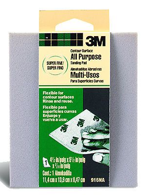 3M 916 3M Contour Surface Sanding Sponge-XFINE SANDING SPONGE