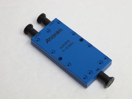 Anaren 4J0265 2 WAY POWER DIVIDER 1.0 - 2.0 GHz SMA (f/f/f)