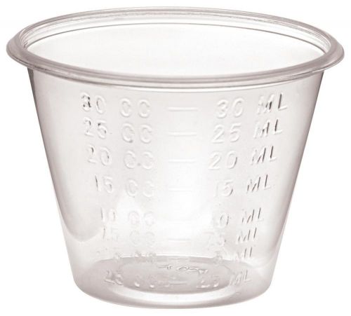 Clear Graduated 30cc Medication Cup 100/5000/Per Order