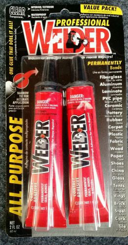 NEW HOMAX 730657 WELDER PK (2) ALL PURPOSE CONTACT GLUE ADHESIVE SALE 0417378