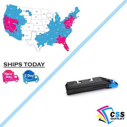 Genuine Kyocera TK867C Cyan Toner Cartridge - 1T02JZCUS0