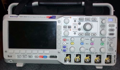 TEKTRONIX MSO2024 Mixed Signal Oscilloscope Digital Phosphor TEKTRONIX DPO2EMBD