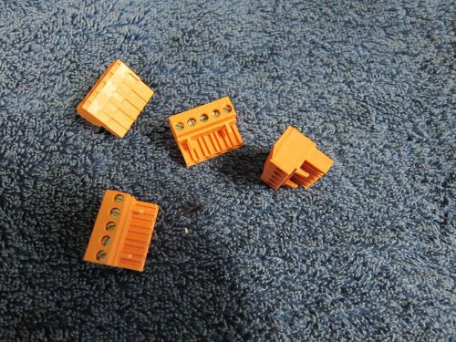 Weidmueller Omnimate Modular Female Plug 5 Conductor (Lot of 4) inv D1178