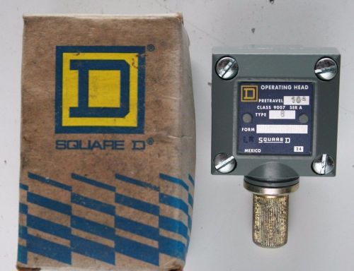 Square D 9007-B, TYPE B, Limit Switch Operating Head, Pretravel 10 Degrees NIB