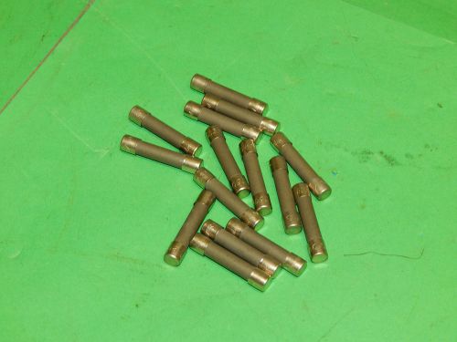 Lot of 15 bussmann mda-1 glass fuse 1 amp 250 volt mda1 for sale