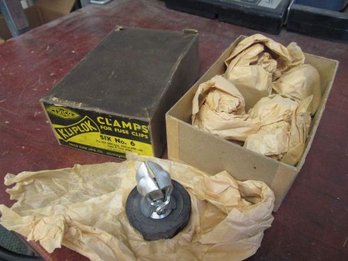 Trico Kliplok Clamps No. 6 *Box of 5* New Surplus