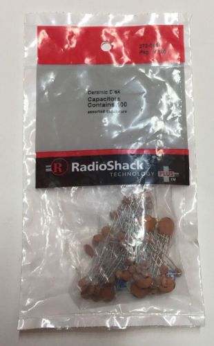 Ceramic Disk Capacitors Contains 100 272-0801 By RadioShack