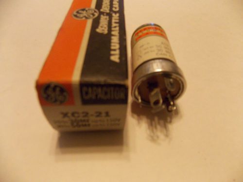 GENERAL ELECTRIC XC2-21 ALUMALYTIC CAPACITOR NIB