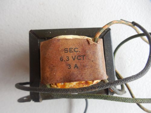 Vintage 117V 50/60cps Power Transformer