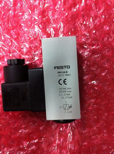 1PC 2 FESTO PEV-1/4-B 10773