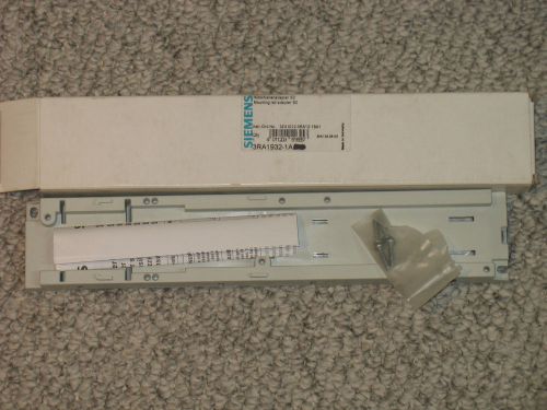 Siemens 3RA1932-1A Mounting Rail Adapter Contactors Circuit Breakers