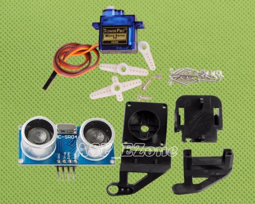 180 Degree Distance Detection 2-Axis SG90 Servo HC-SR04 PTZ Bracket