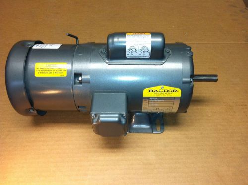 Baldor 1/2 HP Brake Motor BL3518 Single Phase115/230V 56 Frame