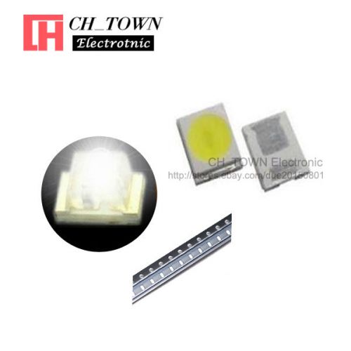 100PCS 2835 White Light SMD SMT LED Diodes Emitting 0.8 Thick Ultra Bright