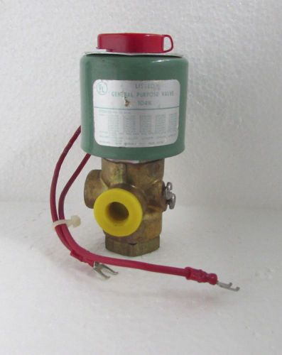 Asco red-hat solenoid valve no. 8320b174 - general purpose valve 104r for sale