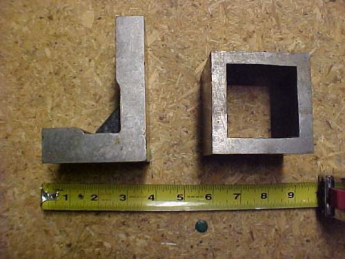 1 ANGLE PLATE &amp; CUBE  MACHINIST TOOLS * PRECISION ANGLE