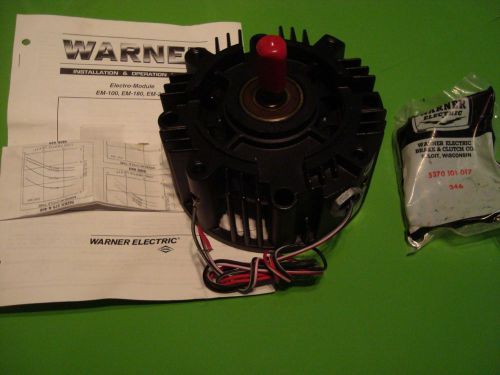 WARNER ELECTRIC EM 50-20 BRAKE MODULE 5370-169-042, 5370169042, 90 VDC, NEW