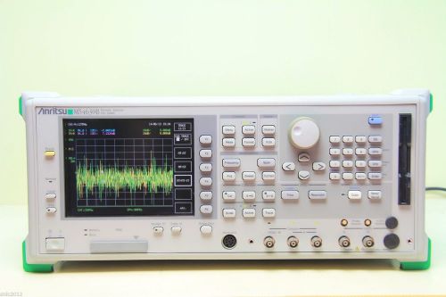 ANRITSU MS4630B NETWORK ANALYZER 10Hz-300MHz