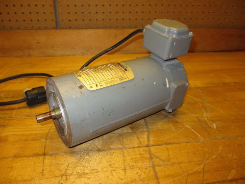 Boston Gear Baldor 1/3 HP DC Motor 90VDC APM 933AT-B  1750RPM  FR-42CYZ   WORKS!