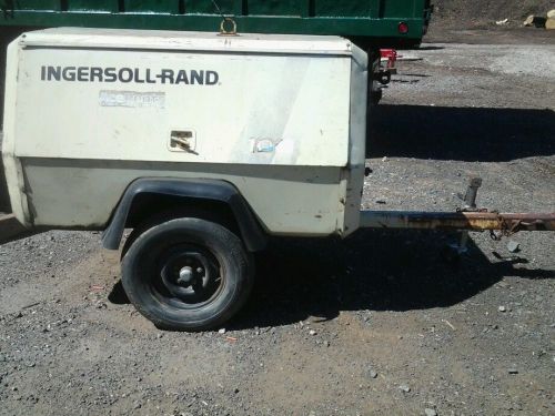 Towable air compressor ingersoll rand 100 cfm diesel for sale