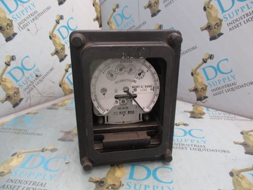 GENERAL ELECTRIC 700X64G301 TYPE DSM-63 KILOWATT HOUR METER*BROKEN GLASS*#2