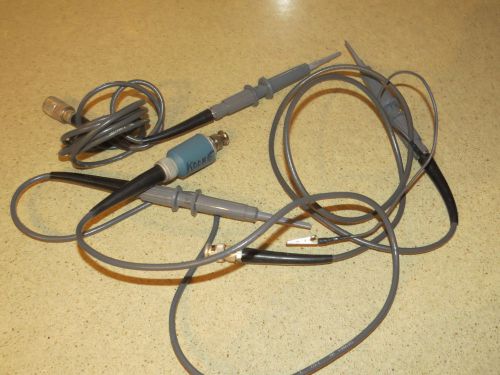 ^^ THREE TEKTRONIX Model P6006 / P6008 PROBES (PB44)