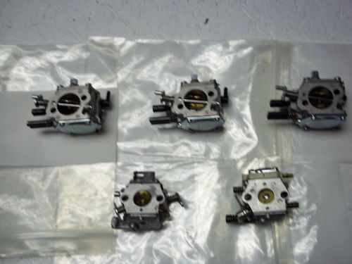 5 STIHL CARBURETORS 3 LOOK NEW WALBRO