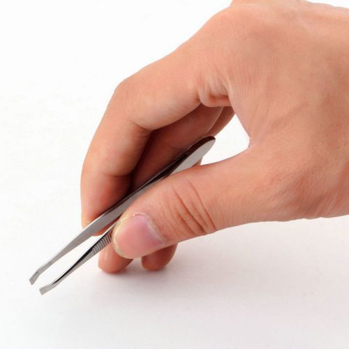 Fashion Lady Stainless Steel Shape Tool Eyebrow Clip Tweezer YF