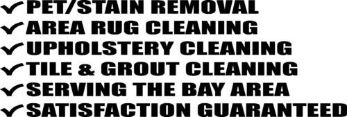 Custom Made Van signs Menu List Carpet cleaning, plumbers, heat &amp; air hvac
