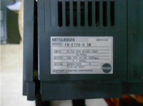 New in box  Mitsubishi Inverter FR-E720-5.5K ( FRE72055K ) one year warranty