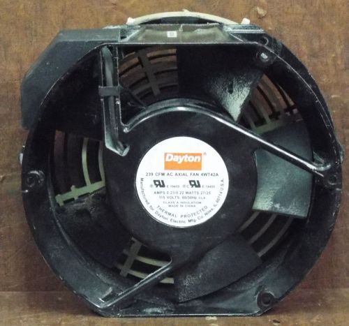 1 USED DAYTON 4WT42A AC AXIAL FAN *MAKE OFFER*