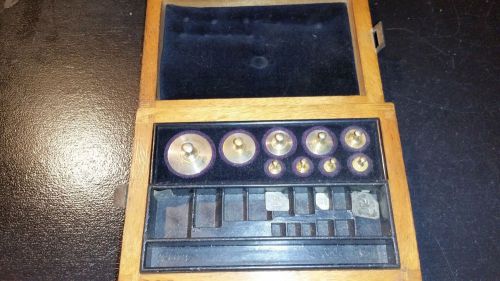 VINTAGE KNOTT SET OF GRAM WEIGHTS