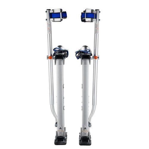 Pentagon Tools 1119 Drywall Stilts, 24&#034; to 40&#034; Height, Silver New