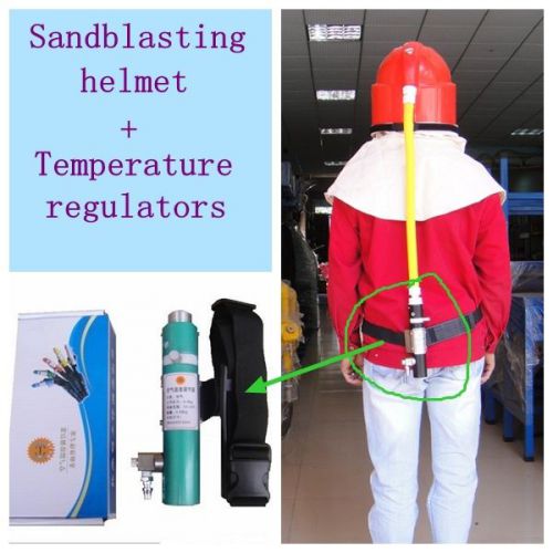 Sandblasting helmet And temperature controller  Shawl style