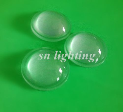 1pcs High Power LED 23mm convex lens optical glass led lens